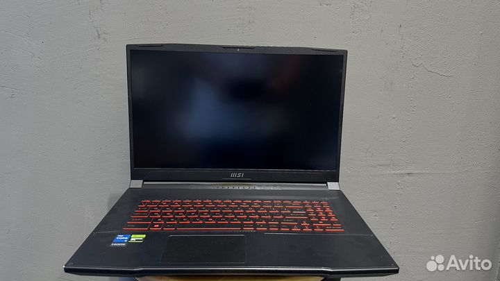 Ноутбук MSI Katana 17 17.3 Black 8/256GB