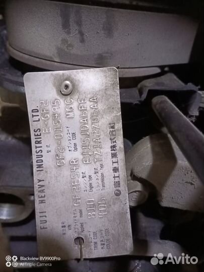 Контрактный двигатель на Subaru E-GF2