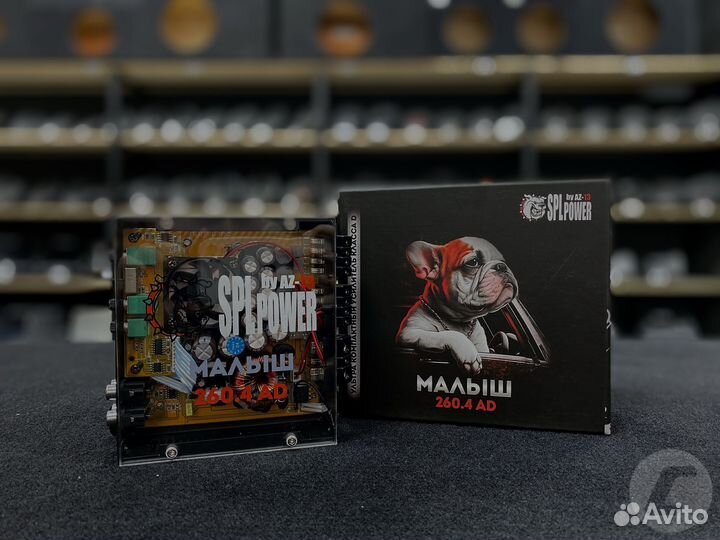 4-канальный усилитель AZ-13 SPL Power Малыш 260.4а