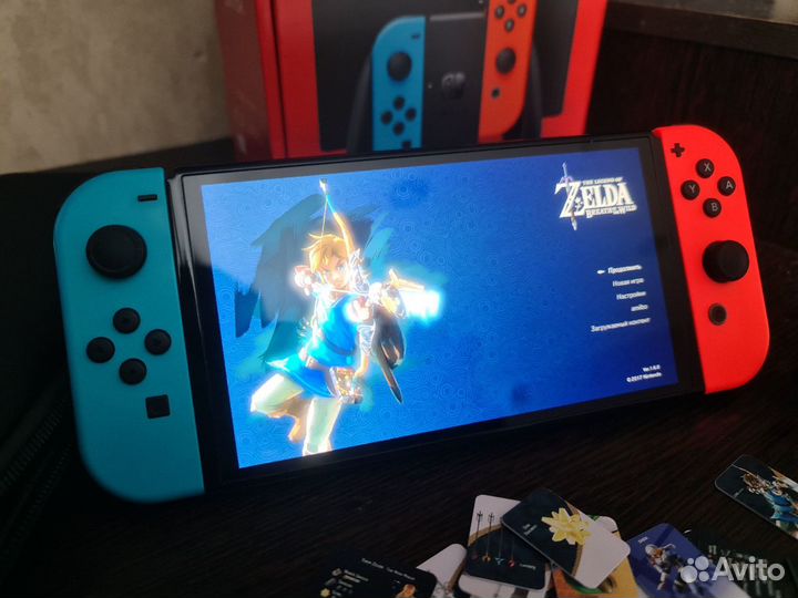 Nintendo switch oled, 64/256