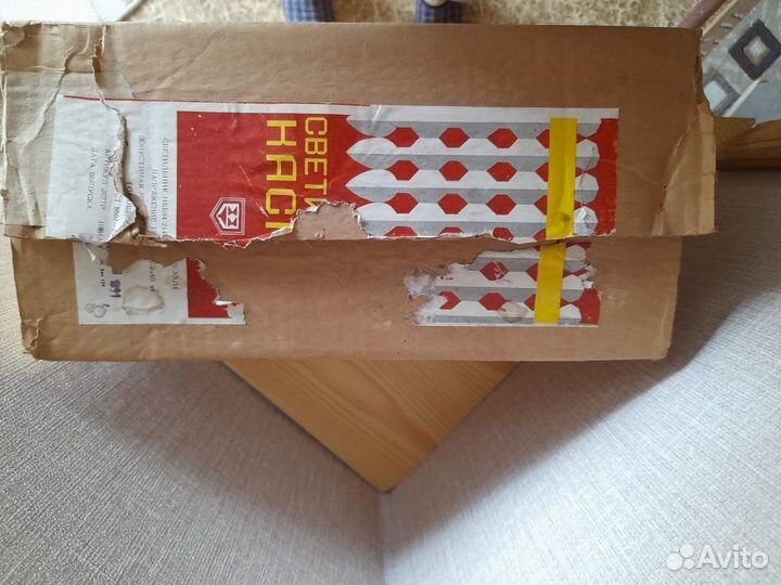 Новый настенный светильник Каскад СССР