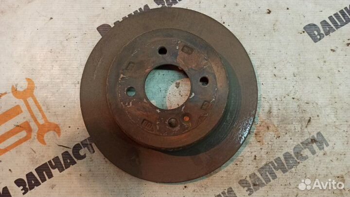 Диск тормозной задний Hyundai Solaris