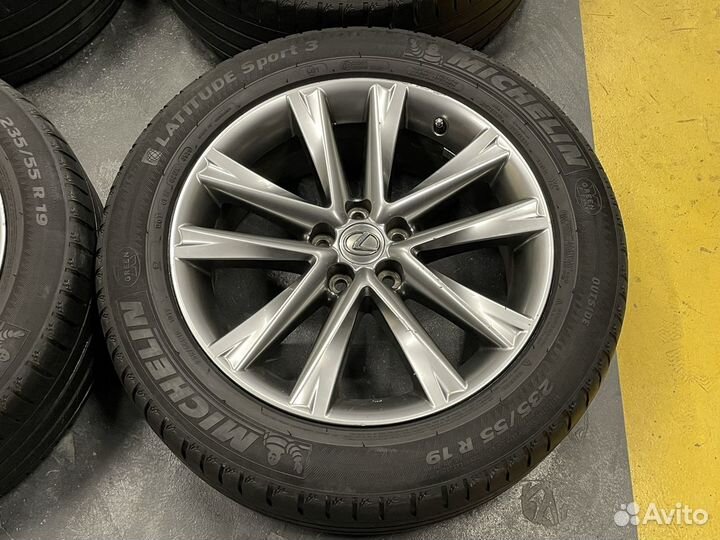 Колеса Lexus RX F Sport оригинал + резина Michelin
