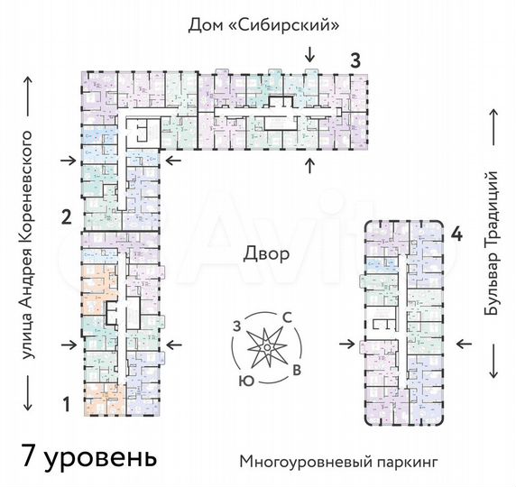 Квартира-студия, 20,8 м², 7/13 эт.