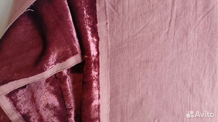 Плюшевая ткань СССР