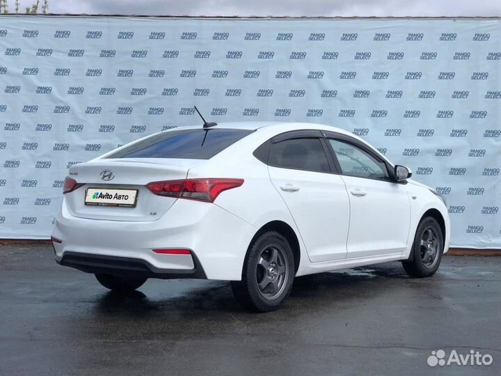 Hyundai Solaris 1.6 МТ, 2019, 125 000 км