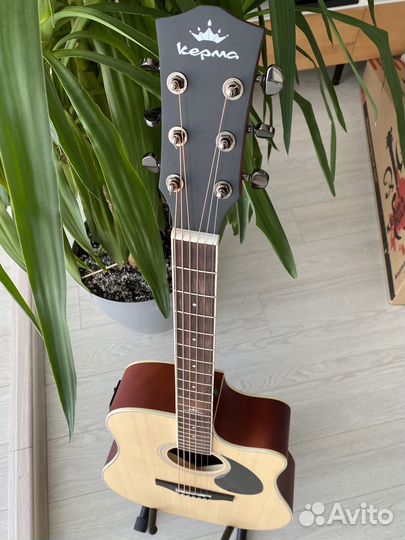 Электроакустическая гитара Kepma D1CE новая
