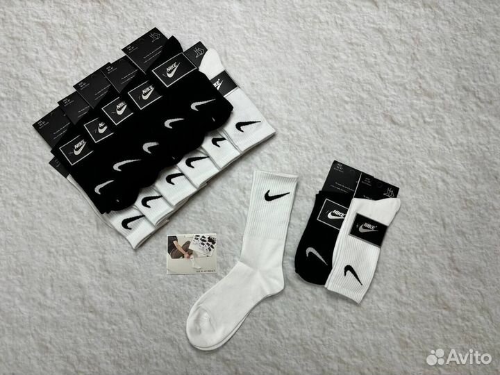 Носки nike высокие