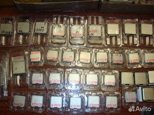 Топовые CPU S1200,2011,1151-5х,AM2-3-4,775,Гаранти объявление продам