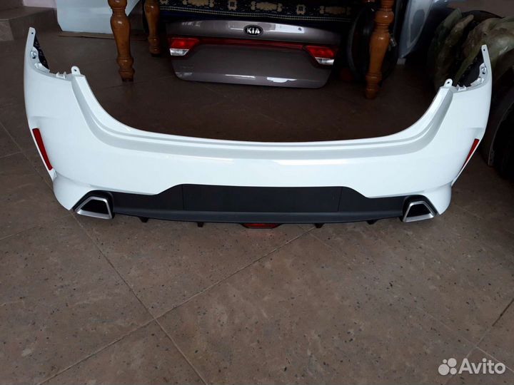 Бампер киа рио 4 рестайлинг 2020-2021 год оригинал