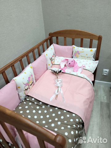 Постельное белье в детскую кроватку Новое