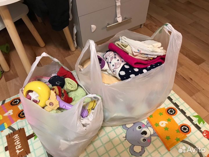 Вещи пакетом на девочку