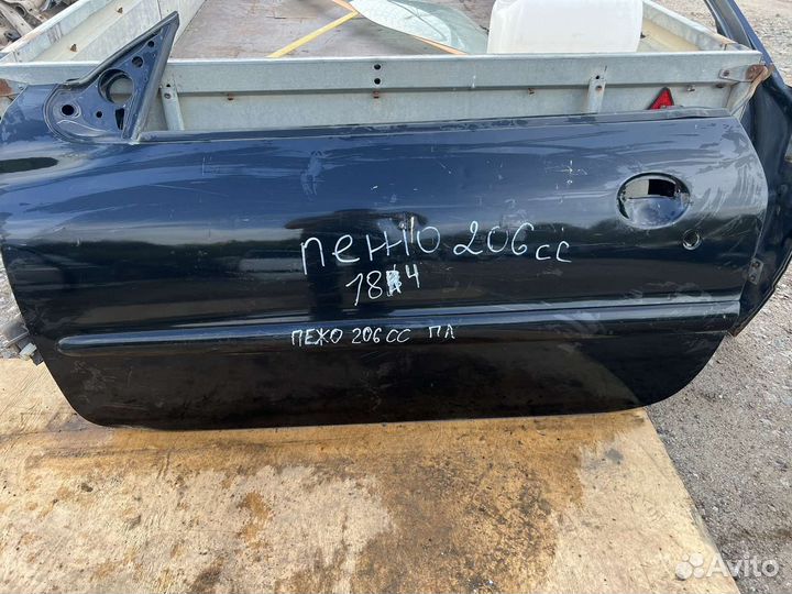 Дверь левая Peugeot 206 cc