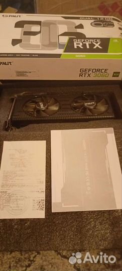 Видеокарта rtx 3060 12gb