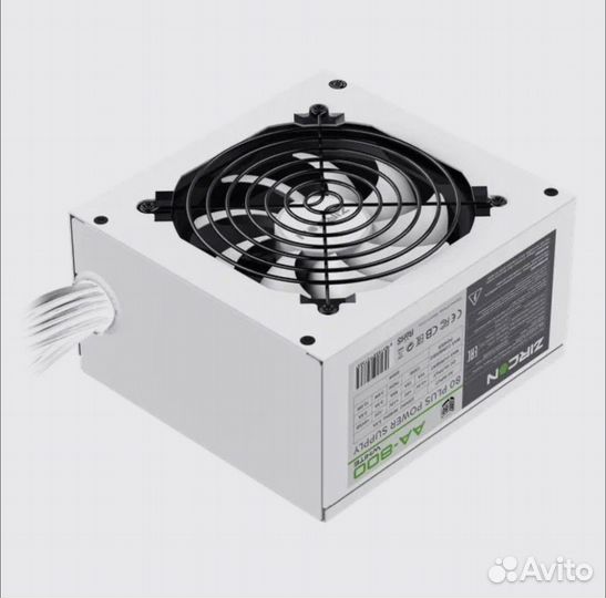 Новый Блок питания 800w 80+apfc (белые провода)