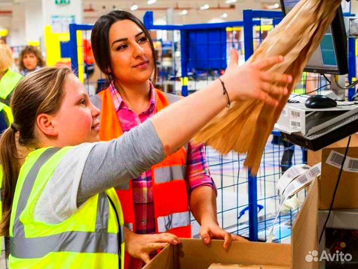 Комплектовщик вахта с проживанием 15 смен в Москве