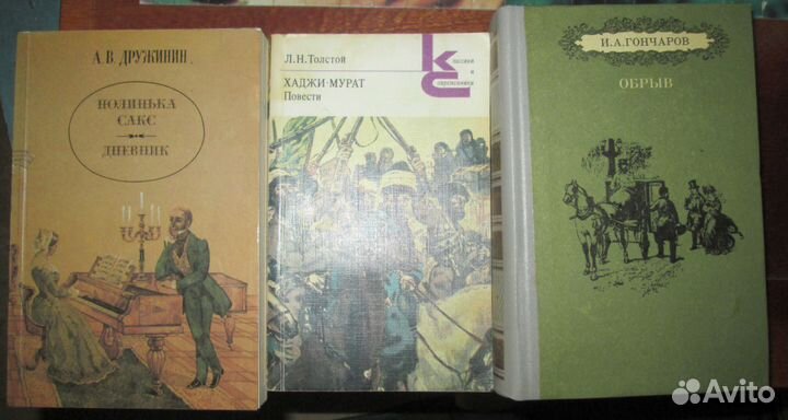 Книги: русские писатели (классика)