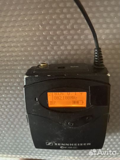 Sennheiser sk100 g3 (780-822)mhz передатчик