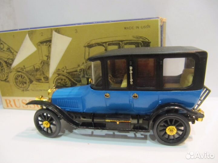 Моторный Руссо Балт А37 Лимузин Берлин