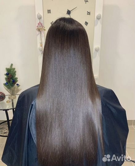 Кератиновое выпрямление/ ботокс волос
