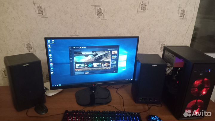 Игровой пк в сборе