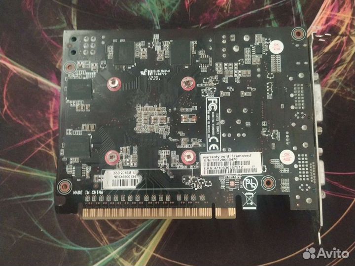 Видеокарта gtx 650 2gb