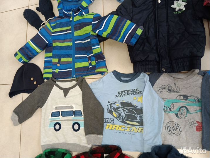 Вещи пакетом на мальчика 80 86