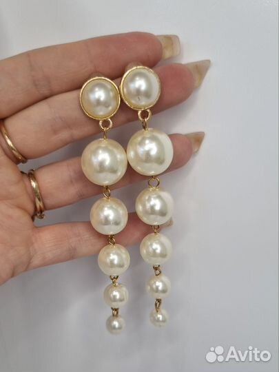 Серьги бижутерия