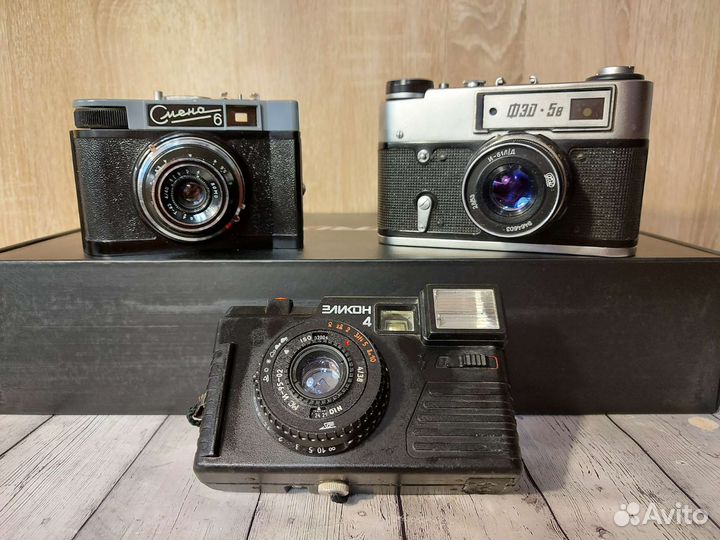 Ретро фотоаппараты СССР