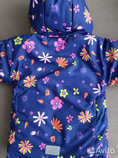 Зимний костюм для девочки 92