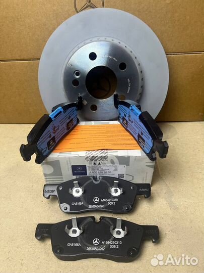 Тормозные колодки Mercedes-Benz M276