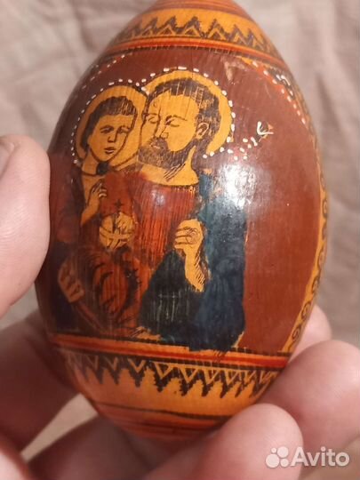 Яйцо пасхальное расписное