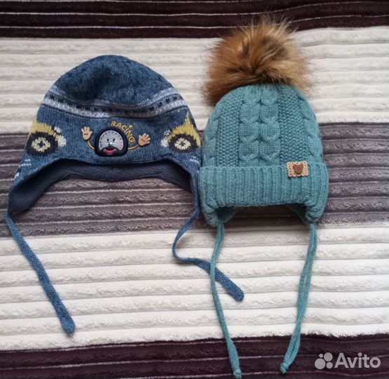 Шапки для мальчика от 1 до 2 лет