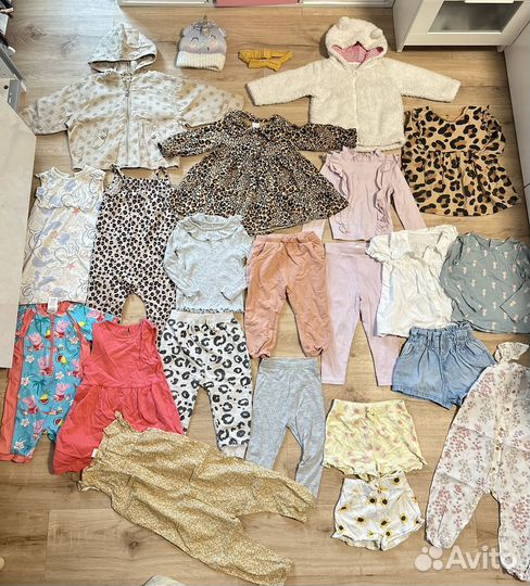 Пакет вещей на девочку 80 86,92