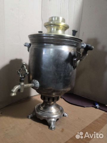 Самовар на дровах СССР