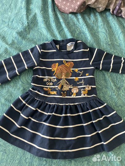 Платье для девочки 86 92
