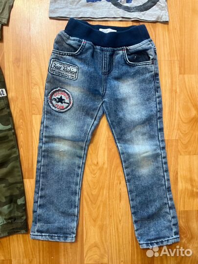 Большой пакет вещей для мальчика 98