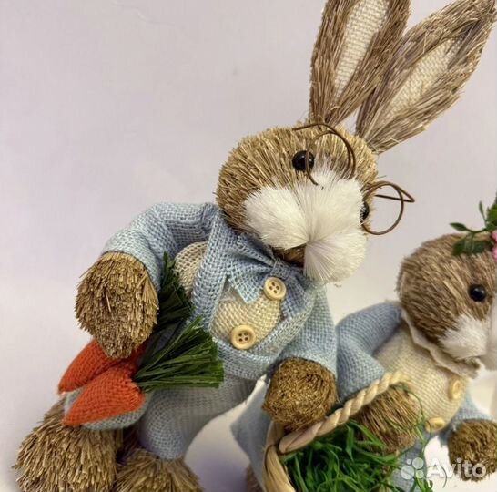 Пасхальный декор. Пасхальные кролики