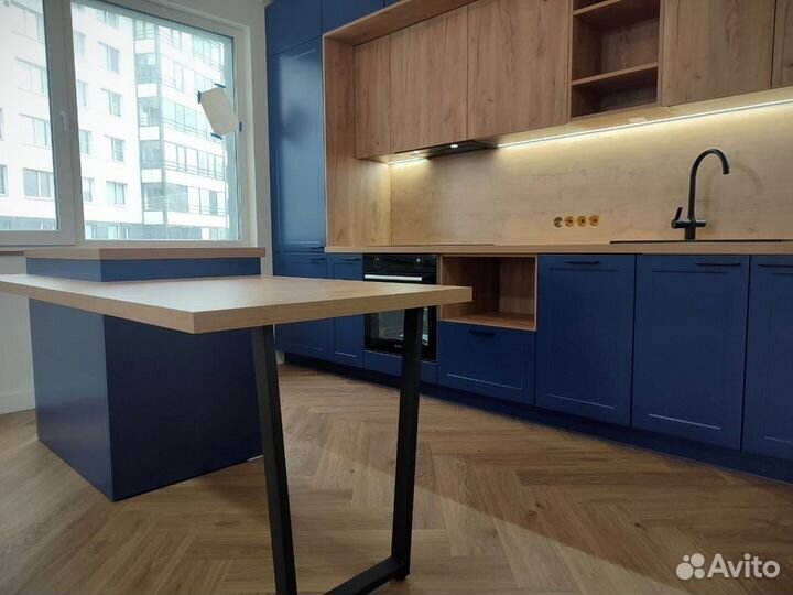 Кухня Полустровная под Ключ