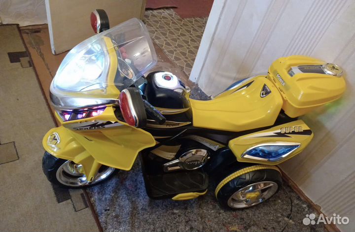 Детский электро мотоцикл