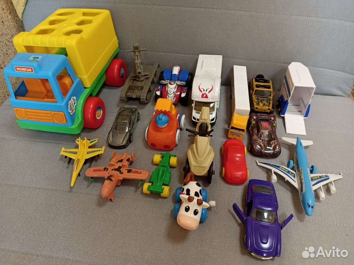 Машинки, самолёты пакетом