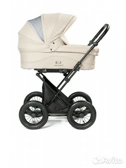 Коляска-люлька babizaro classic beige