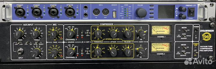 Ламповый предусилитель drawmer