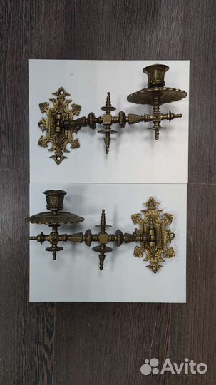 Бронзовые подсвечники