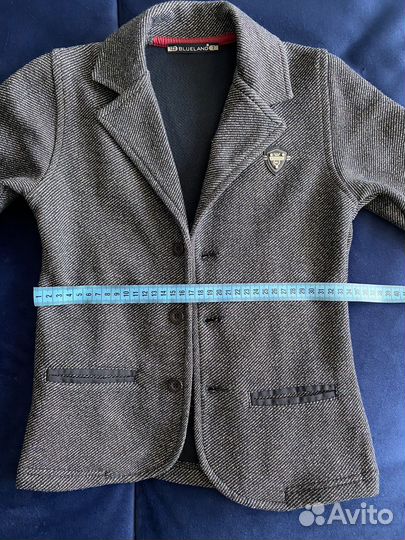 Пиджак для мальчика рост 122