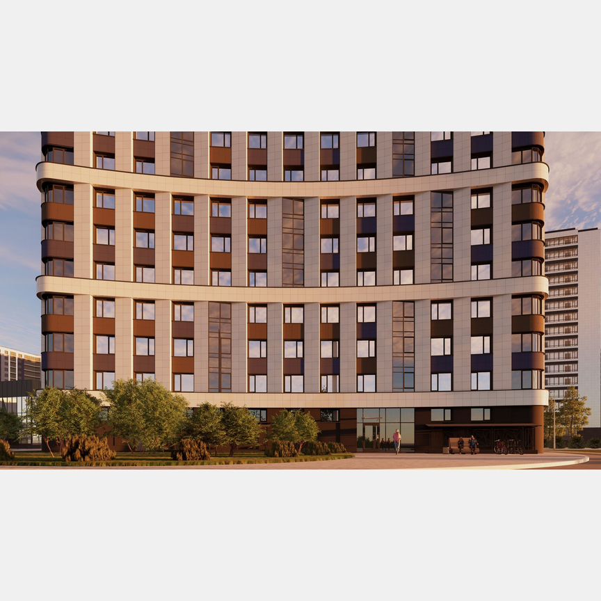 Квартира-студия, 28,1 м², 2/18 эт.