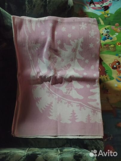 Одеяло байковое детское СССР
