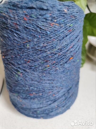 Бобинная пряжа твид Италия Sloane