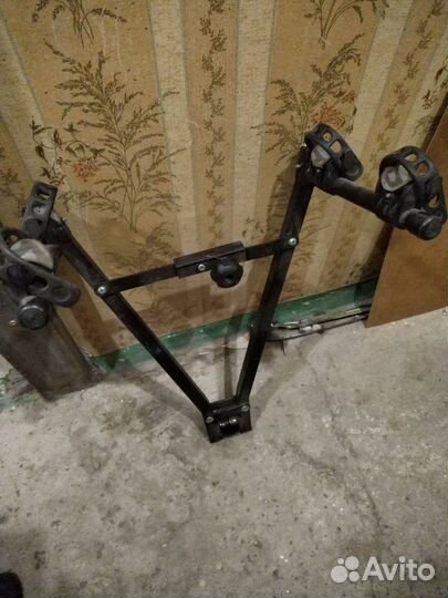 Велокрепление на фаркоп под 2 велосипеда