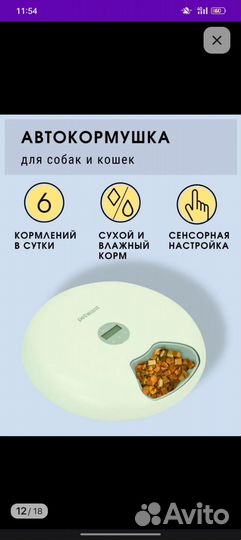 Автокормушка для кошек